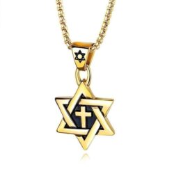 Retro surgical Star Pendant Necklace , N90201P109