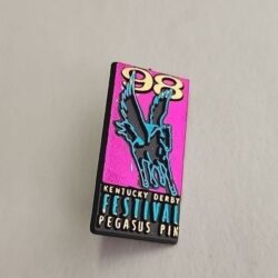 Kentucky Derby Festival 1998 Pegasus Pin Vintage Lapel Pin