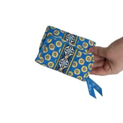 Vera Bradley Fabric Wallet Floral Riviera Blue