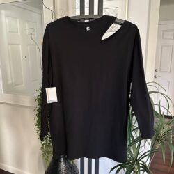 Sports Illustrated Womens Crew Neck With Cutout Shoulder Detail