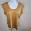 Luxurious Linen Tee - Radiant Gold