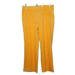 Juicy Couture by Olay Tracksuit Pants Orange Size 2X