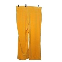 Juicy Couture by Olay Tracksuit Pants Orange Size 2X