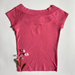 Y2K pink top