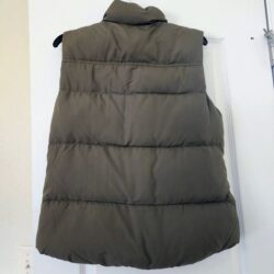 J. Crew toggle Puffer down vest M