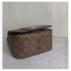 Lysa Top Handle In Signature Canvas