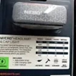 NEBO MYCRO Headlamp & Cap Light, USB Rechargeable, 400 Lumens, NEB-HLP-0011