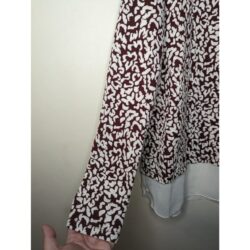 NWT KUT from the Kloth Knit Leopard Print Layer Top