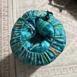 Coleman Kid’s Youth 50 degree Teal Blue Camping Sleeping Bag Machine Washable
