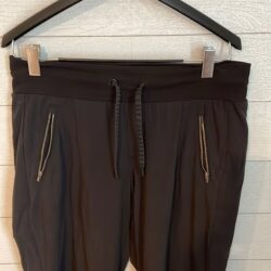 Athleta High Rise Joggers Size 10 Athleisure Hiking Lightweight Trail Comfort