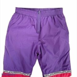 LF the Brand Windpant Joggers Purple Red Zip 80s