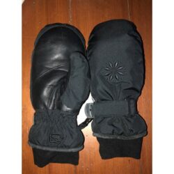 Scott primaloft mittens with finger bays black size small