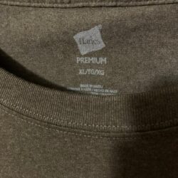 Hanes Premium Brown Long Sleeve