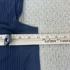 Athleta Tank Top Womens XS Crop Ribbed Sleeveless Navy Crew Neck Activewear Gym - Image 9