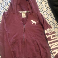 PINK zip up hoodie