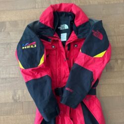 The North Face Heli Gore-Tex Snow Suit Summit Red & Black size medium