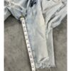 CJ Black Men's 38 X 12" Skinny Flex Denim Jeans Distressed Acid Wash Cutoffs Y2K - Image 10