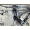 CJ Black Men's 38 X 12" Skinny Flex Denim Jeans Distressed Acid Wash Cutoffs Y2K - Image 3