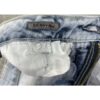 CJ Black Men's 38 X 12" Skinny Flex Denim Jeans Distressed Acid Wash Cutoffs Y2K - Image 5