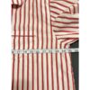 J Crew Pajama Set Mens XL Red White Cotton Poplin Stripe Preppy Nautical Notch - Image 10