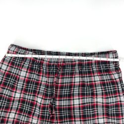 Lands’ End Flannel Red Black Plaid Sleep Pants Men’s Size L (36-38)