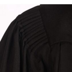 Preowned Doctoral PhD Gown – Black & Baby Blue Size 54 – Unisex 5’ 9”- 5’ 11”