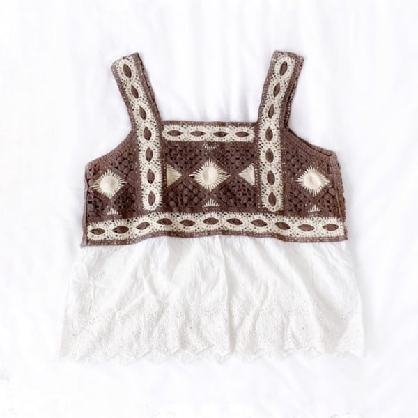 YesStyle Bohemian Crochet Top