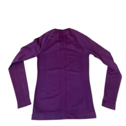 FIGS Salta Seamless Longsleeve Underscrub Womens XS Deep Purple