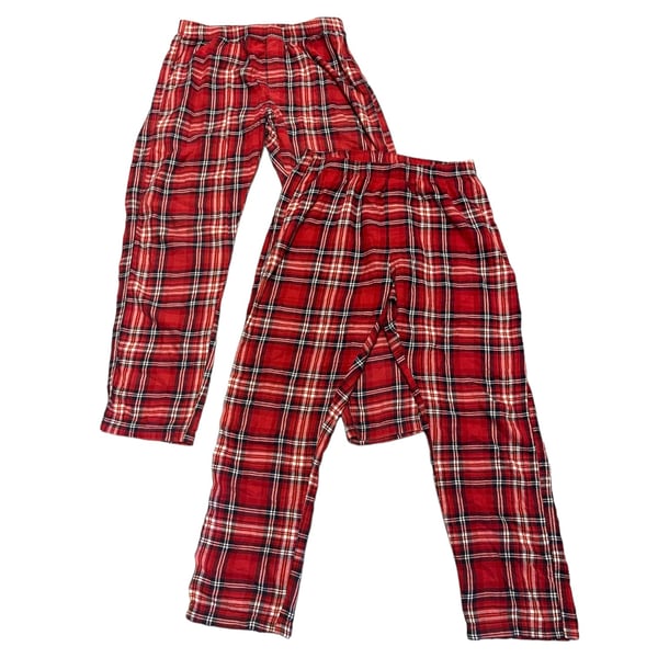 H&M 2 Pairs Red Plaid Lou