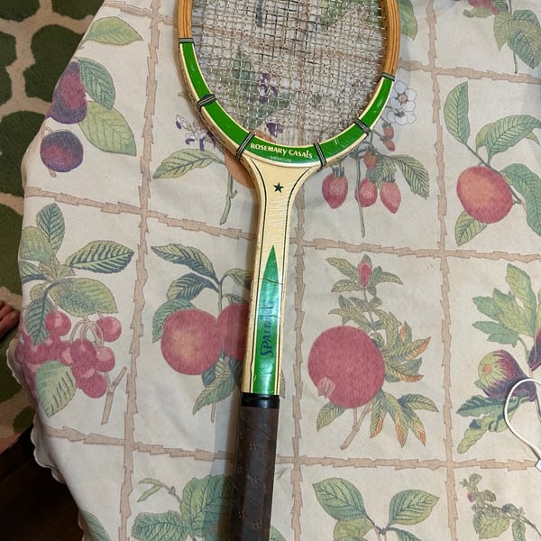 Vintage Wooden Tennis Racket S