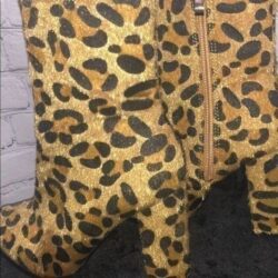 Beast Fashion leopard print boots!