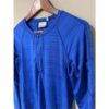 Athleta Women's Medium Tall Pacifica UPF Top Rashguard Surf Zip Pocket Blue - Image 3