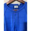 Athleta Women's Medium Tall Pacifica UPF Top Rashguard Surf Zip Pocket Blue - Image 5