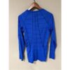 Athleta Women's Medium Tall Pacifica UPF Top Rashguard Surf Zip Pocket Blue - Image 6