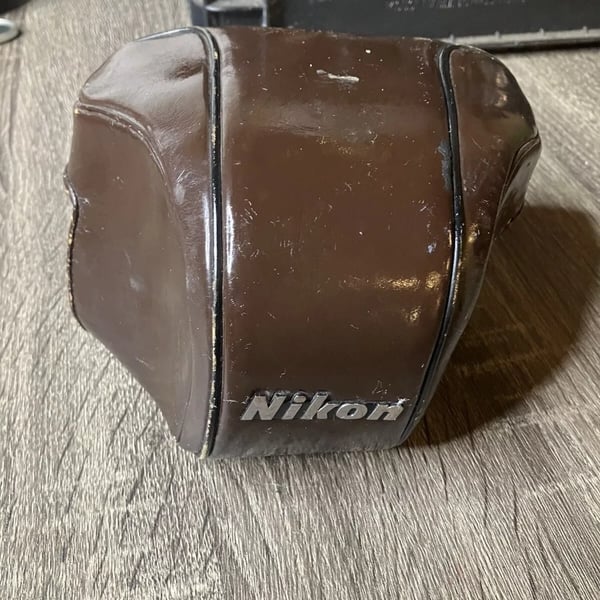 Nikon F CTT Hard Leather Case 