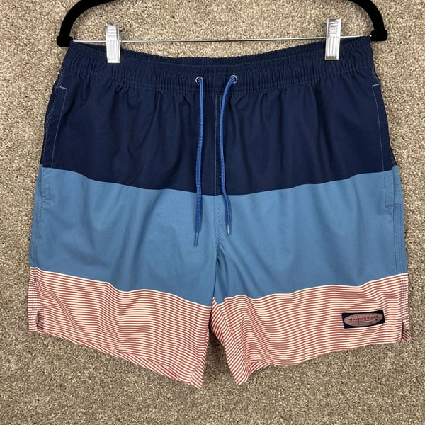 Vineyard Vines Swim Trunks Men’s Size Medium Mesh Lining Drawstring Pockets