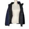 VINTAGE The North Face Men's XS Hyvent 3 In 1 Waterproof Jacket Retro Blue Black - Image 7