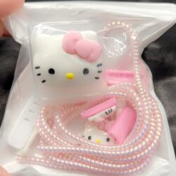 Hello Kitty charger cable cover