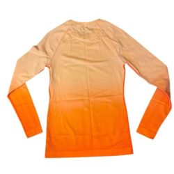 FIGS Salta Seamless Longsleeve Underscrub Womens XS Papaya
