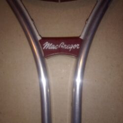 Vintage 80s MacGregor Tennis Racket Handcrafted in Italy medium 4 1/2