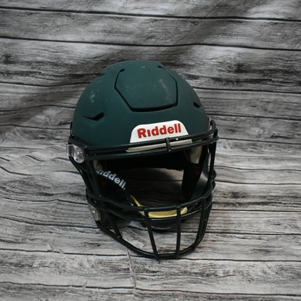 Riddell Speed Flex Insite Matte Green Adult Varsity medium Helmet