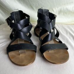 Sole Society Black Leather Gla