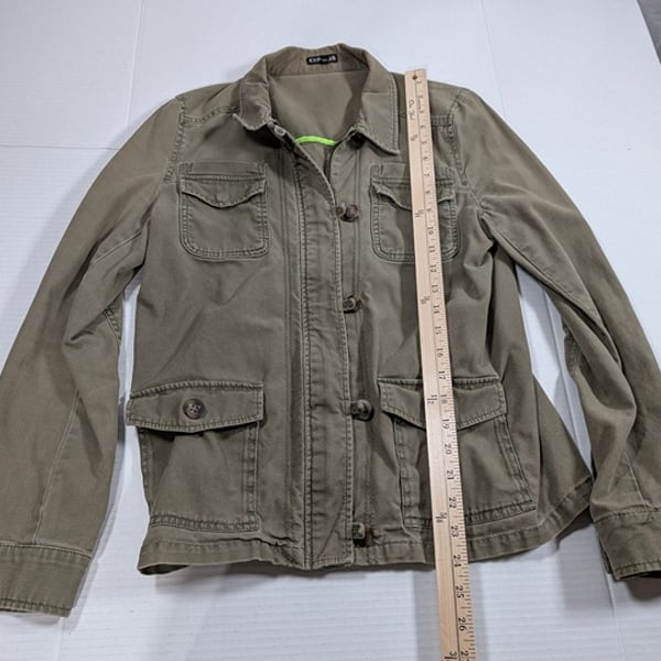 Express Utility Jacket Womens Small army green**