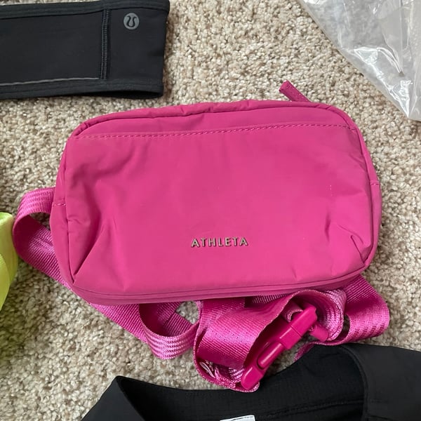 Athleta belt bag Euc lightly u