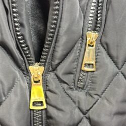 (W3) Calvin Klein black quilted vest size S