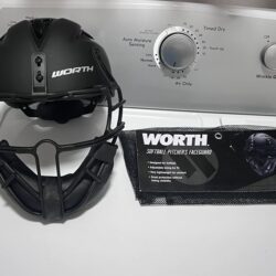 Worth | LEGIT Slowpitch Softball Helmet | Pitchers / Fielders Mask