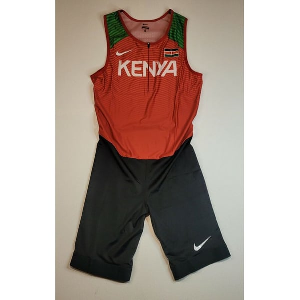 Nike Kenya Speedsuit Mens Medium. Elite Pro Track and Field. NWT