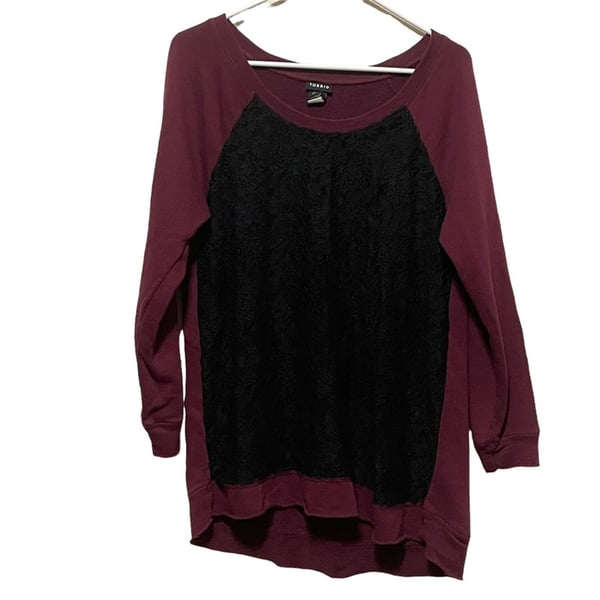 Torrid Long Sleeve Shirt with 