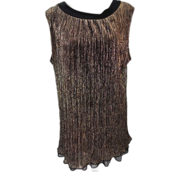 Great Essentials Paris glitter tunic length top