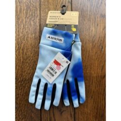 Burton Women’s Touch N Go Liner Gloves Cobalt Blue Dye Size Medium NWT